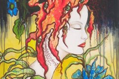 Ciò che gli altri non vedono, acrilico su tela, cm 60x40