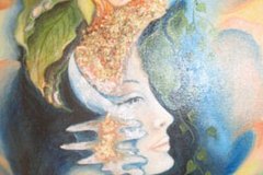 Psiche, Olio su tela, cm 50x35
