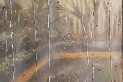 Senza titolo, acrilico su tela, 35x50, 1970-2023
