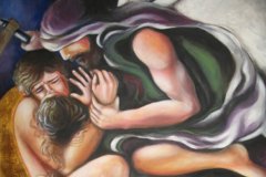 Rami, Eros e Thanatos, acrilico su tela, 100x120, 2011-2015